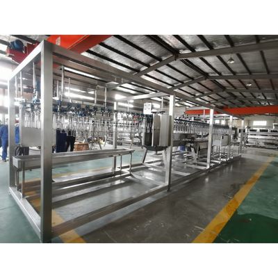 220V / 380V Linia ubojowa kurczaków 500 Bph Rozwiązanie do przetwarzania drobiu